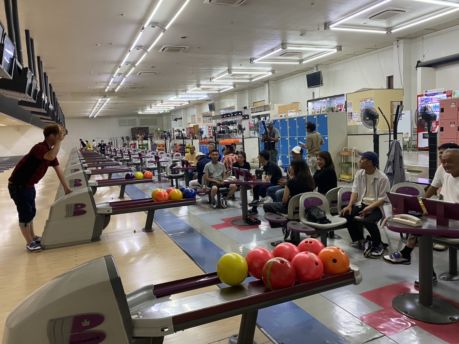 お盆休み前のレクレーション